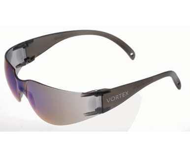 Picture of VisionSafe -212GYBM - Blue Mirror Safety Glasses